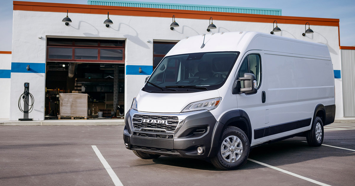 Ram Goes Electric: Introducing the All-New ProMaster Electric Van